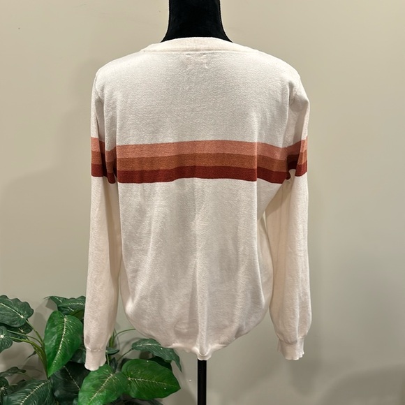 Flaherty Women's Organic Cotton  Horizon Surf Sweater - Picture 3 of 10